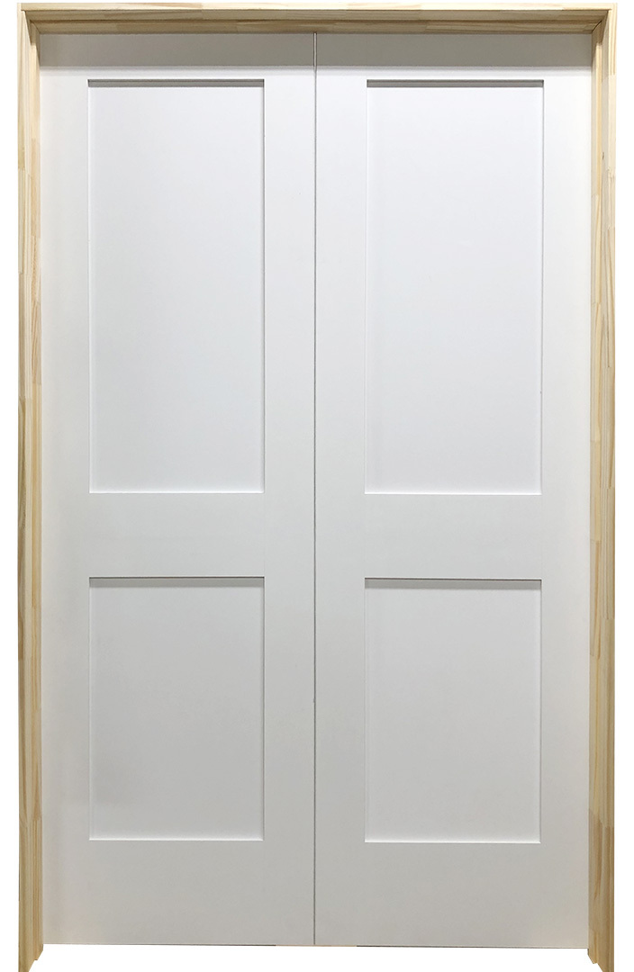 Wood Double French Doors 1/1 prehung