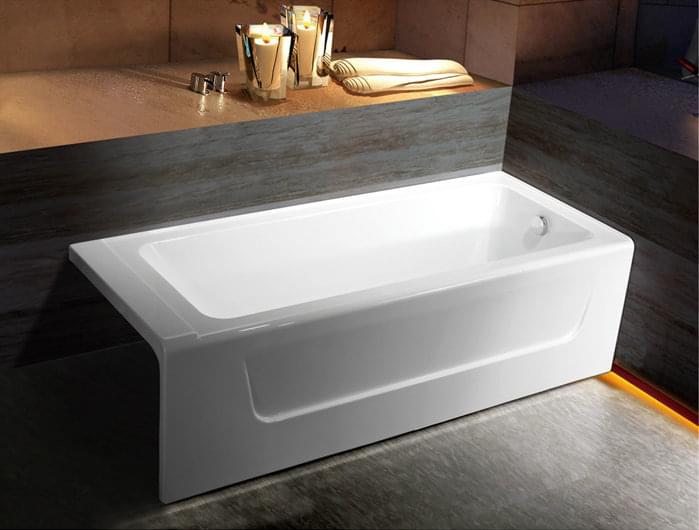 skirted bathtub