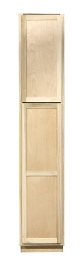 Oak pantry 2024 cabinet 24 wide