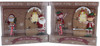 Festive Christmas Elf/Santa Door with Make a Wish Scroll and Wishes Jar Gift