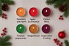 24 x Festive Scented Tealight Christmas Advent Calendar Pan Aroma Gift Home 2025