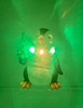 Christmas Light Up LED Scarf Penguin with Christmas Tree Ornament Indoor Use