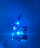 Christmas Highland Cow Christmas Tree Multi Coloured LEDs Ornament Indoor Use