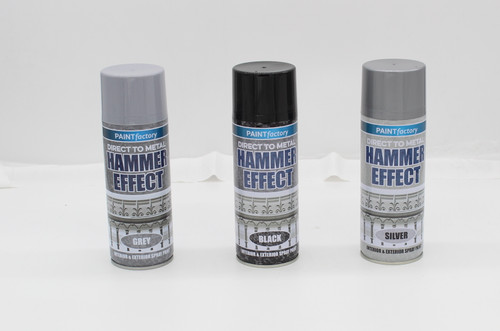 400ml Hammer Effect Int & Ext Spray Paint 400ml Hammer Effect Int & Ext Spray Paint