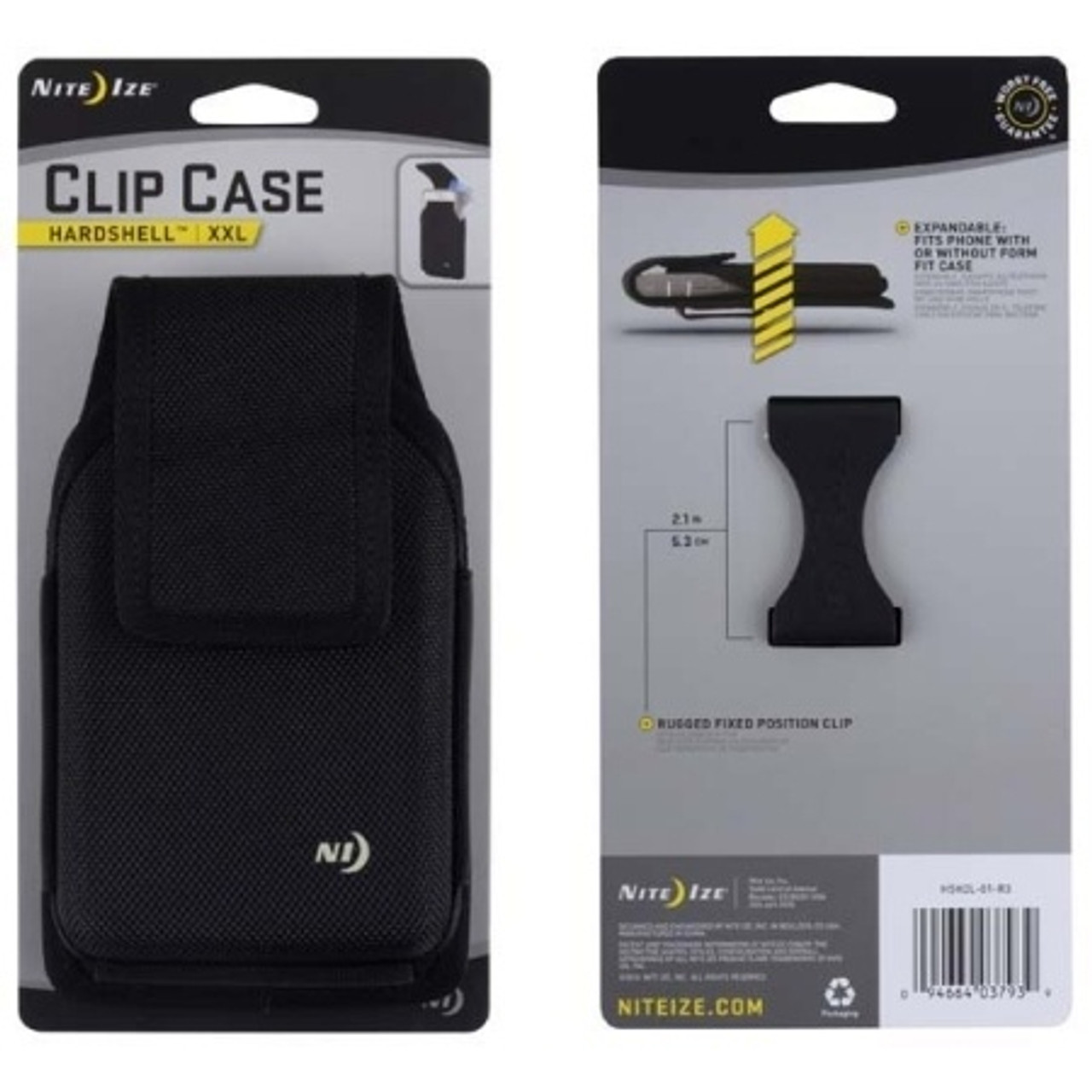 Clip Case Hardshell Holster pour appareils XXL par Nite Ize