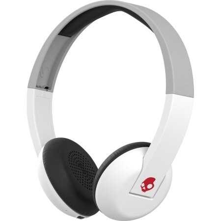Skullcandy Uproar Wireless Headphones - Red, White, & Grey