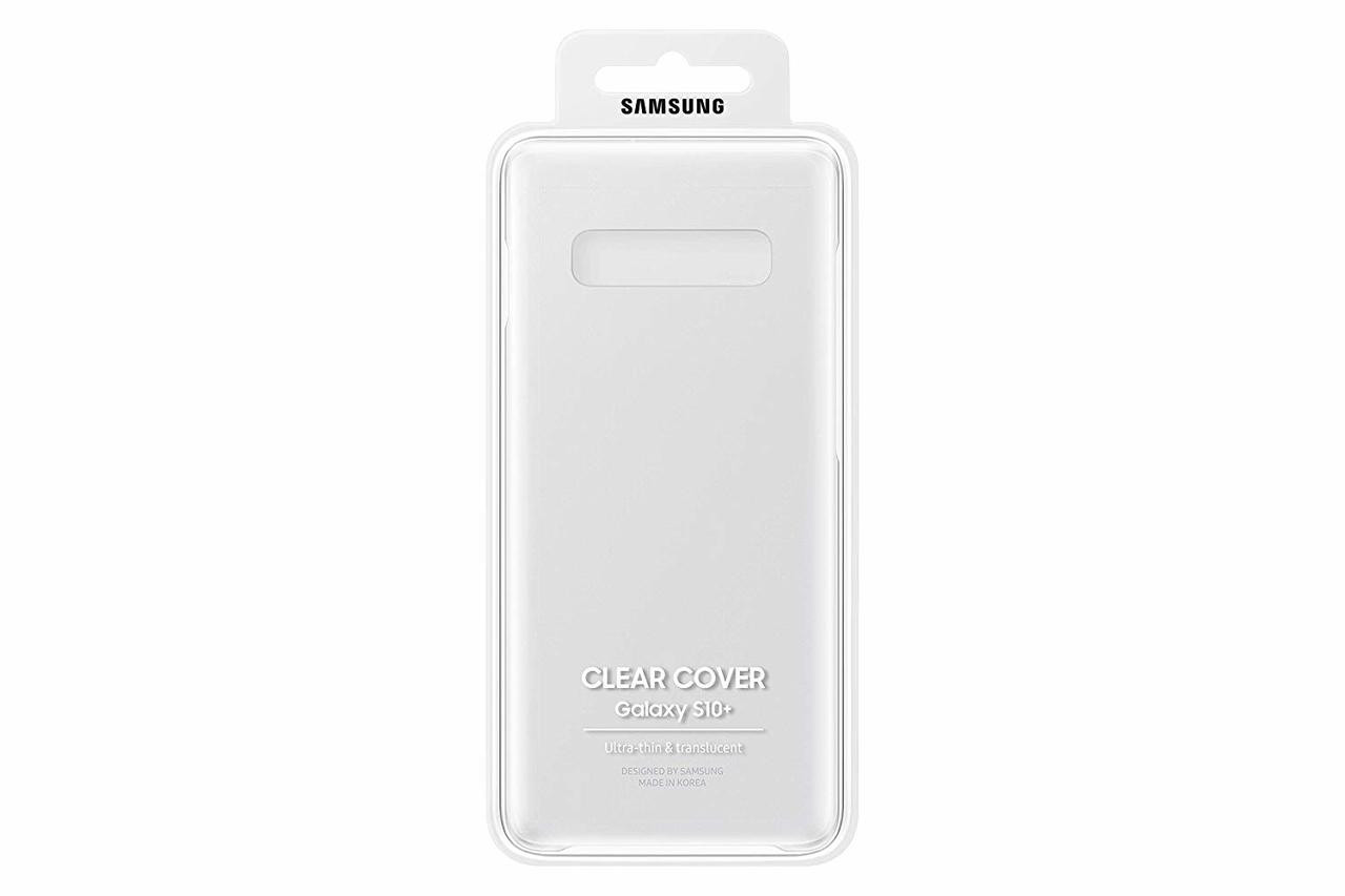 Capa transparente para Samsung Galaxy S10 Edge - Transparente