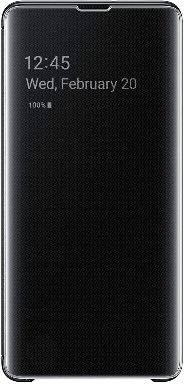 Capa com suporte para Samsung Galaxy S10 Edge Clear View