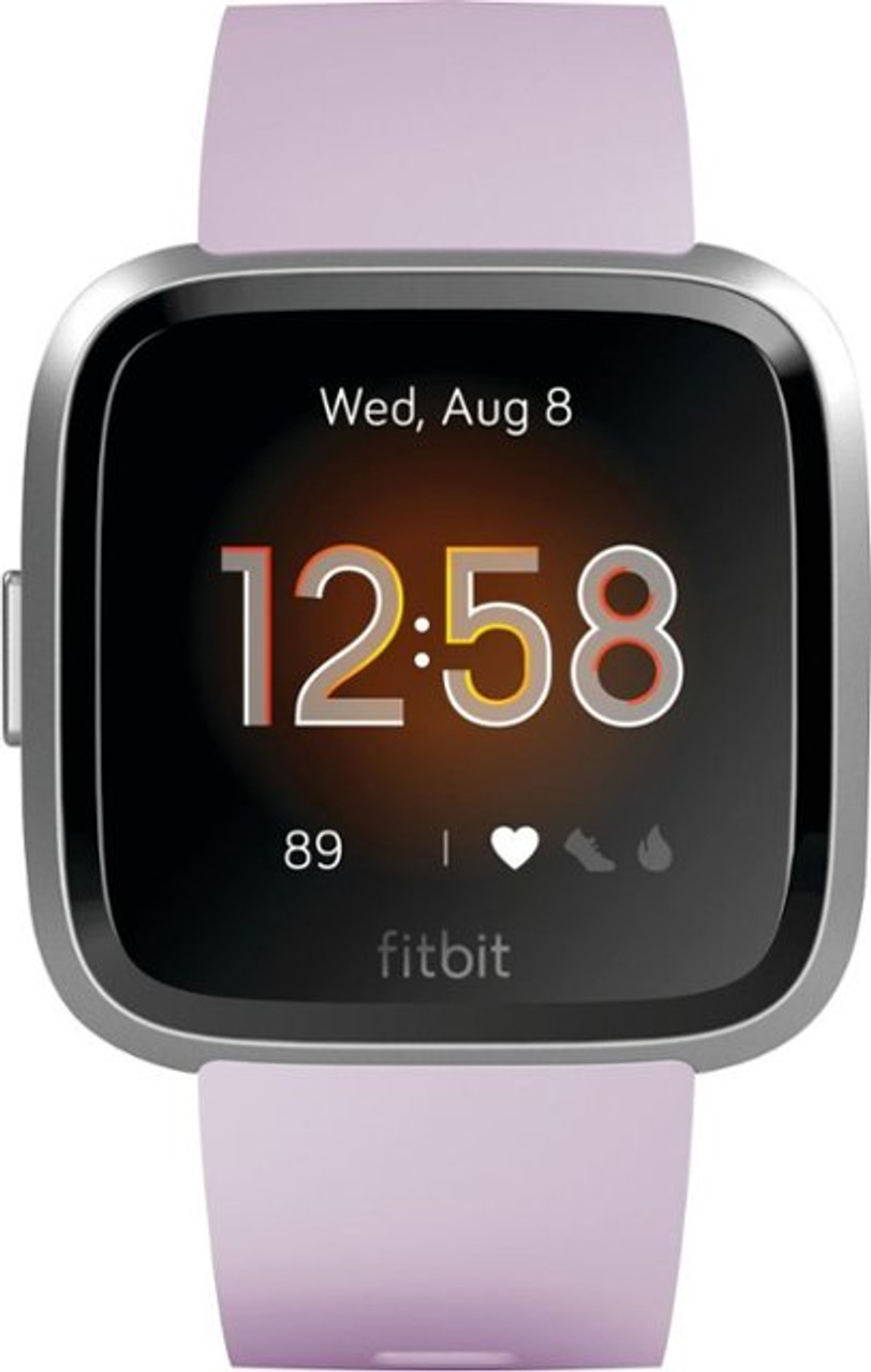 Fitbit - versa lite エディション スマートウォッチ - シリコン バンド