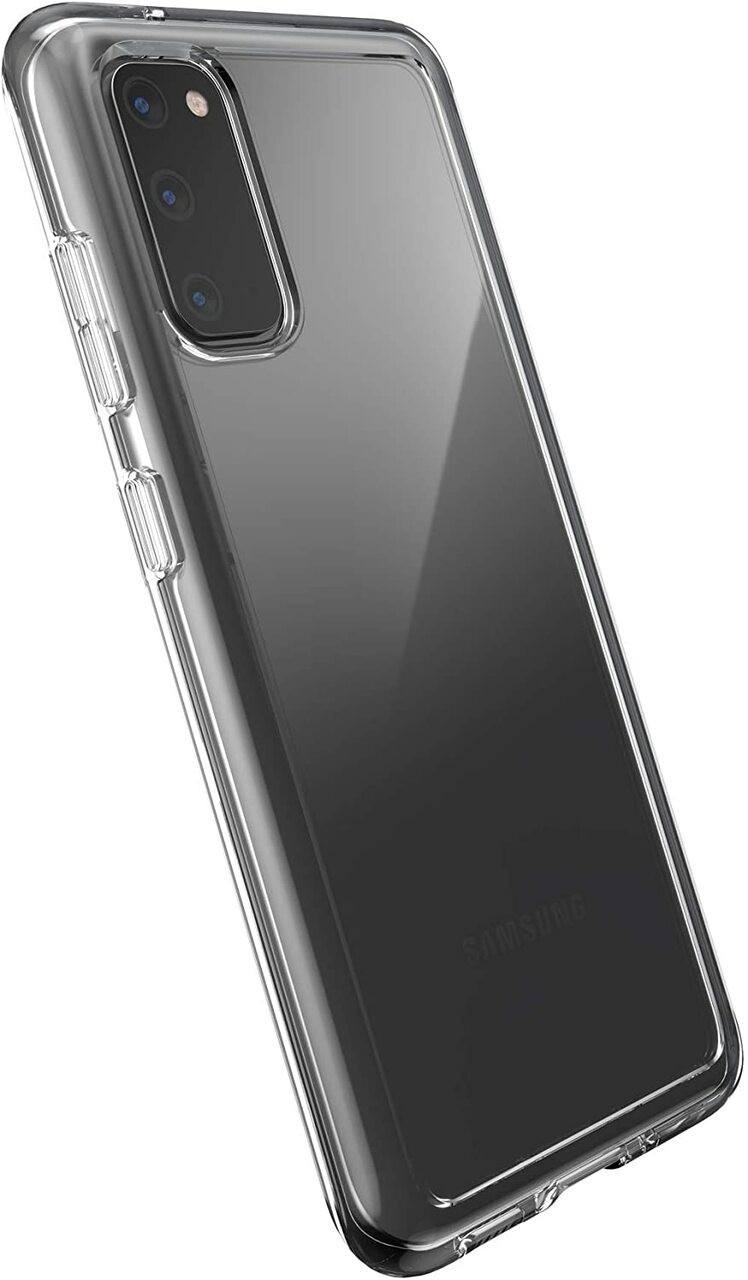 Speck - Capa transparente Presidio Perfect para Samsung Galaxy S20 5G -  Transparente/transparente