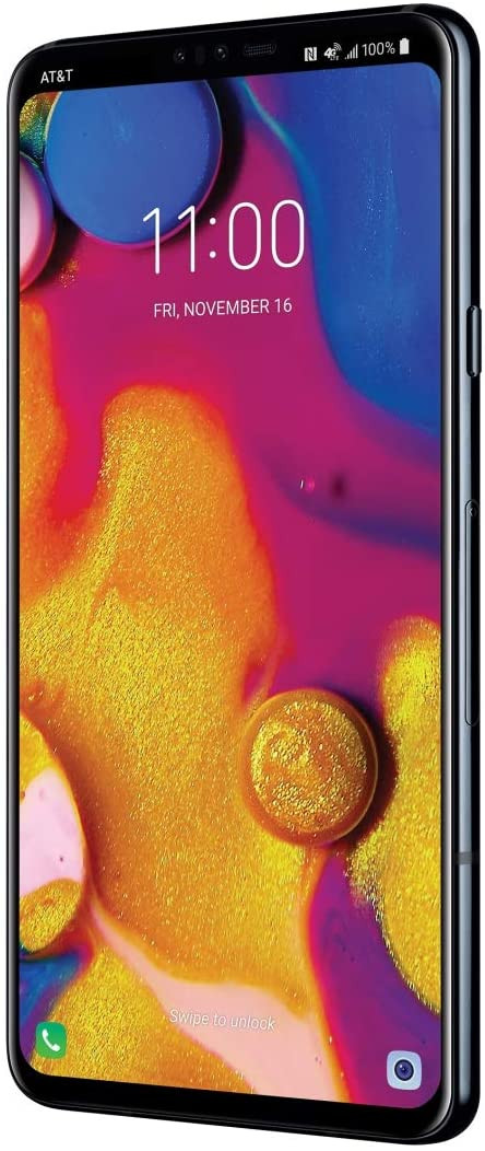 スマートフォン本体 LG Electronics - lg v40 thinq V405UA LG V40 ThinQ Unlocked (LM-V405UA) - Aurora Black AT&T