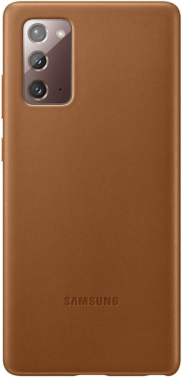 Samsung Galaxy Note20 / Note 20 Ultra 5G Case, Leather Back Cover