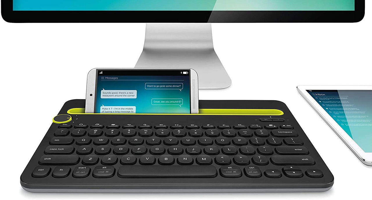 Logitech K480 - Bluetooth Multidevice Keyboard - Black
