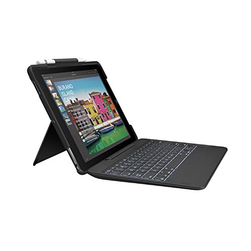 Capa de teclado Logitech SLIM COMBO iPad Pro de 10,5 polegadas (preta)