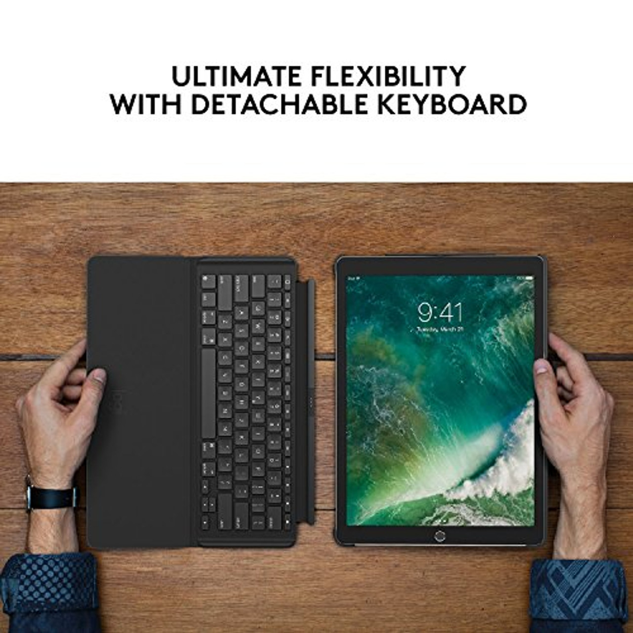 logitech detachable keyboard ipad