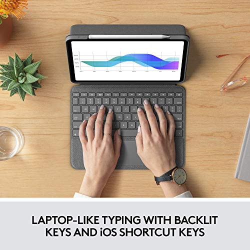Logitech Folio Touch iPad Keyboard Case with Trackpad and Smart