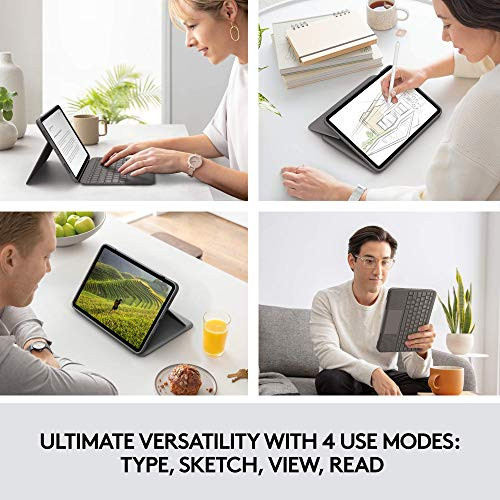Logitech Folio Touch iPad Keyboard Case with Trackpad and Smart