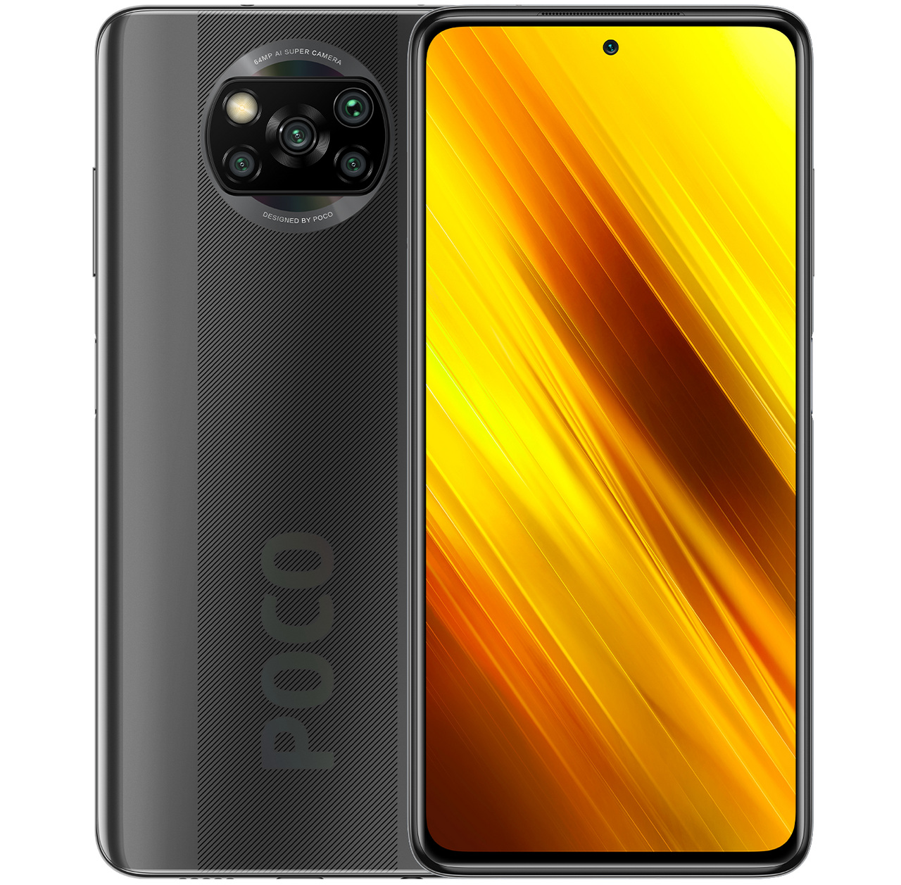 POCO X3 NFC 6+128GBモデル ブラックスマートフォン/携帯電話