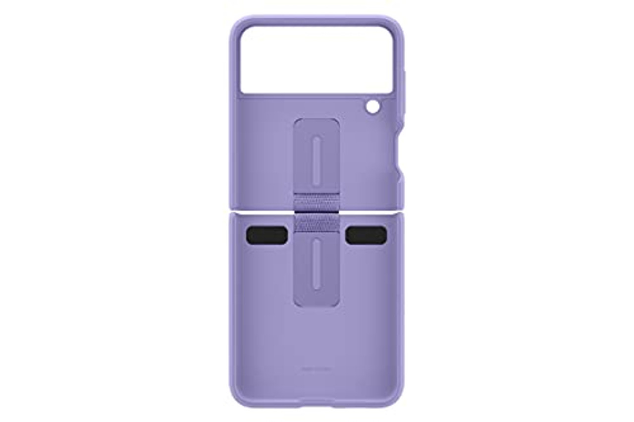 Samsung - Silicone Case with Ring for Samsung Galaxy Z Flip3 5G EF