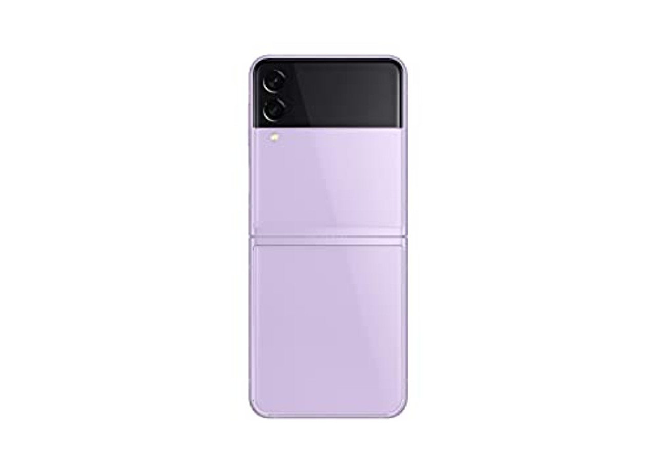  Samsung Galaxy Z Flip3 5G (128GB, 8GB) 6.7 AMOLED, Snapdragon  888, 5G VoLTE, Fully Unlocked, F711U, Lavender (Renewed) : Cell Phones &  Accessories