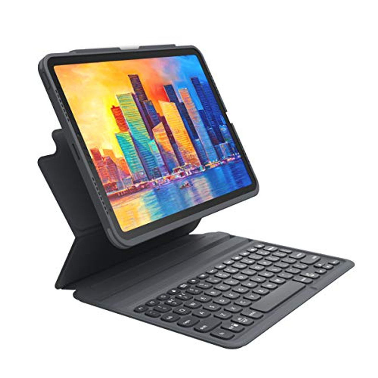 ZAGG Pro Keys 取り外し可能ケースとワイヤレスキーボード Apple iPad ...