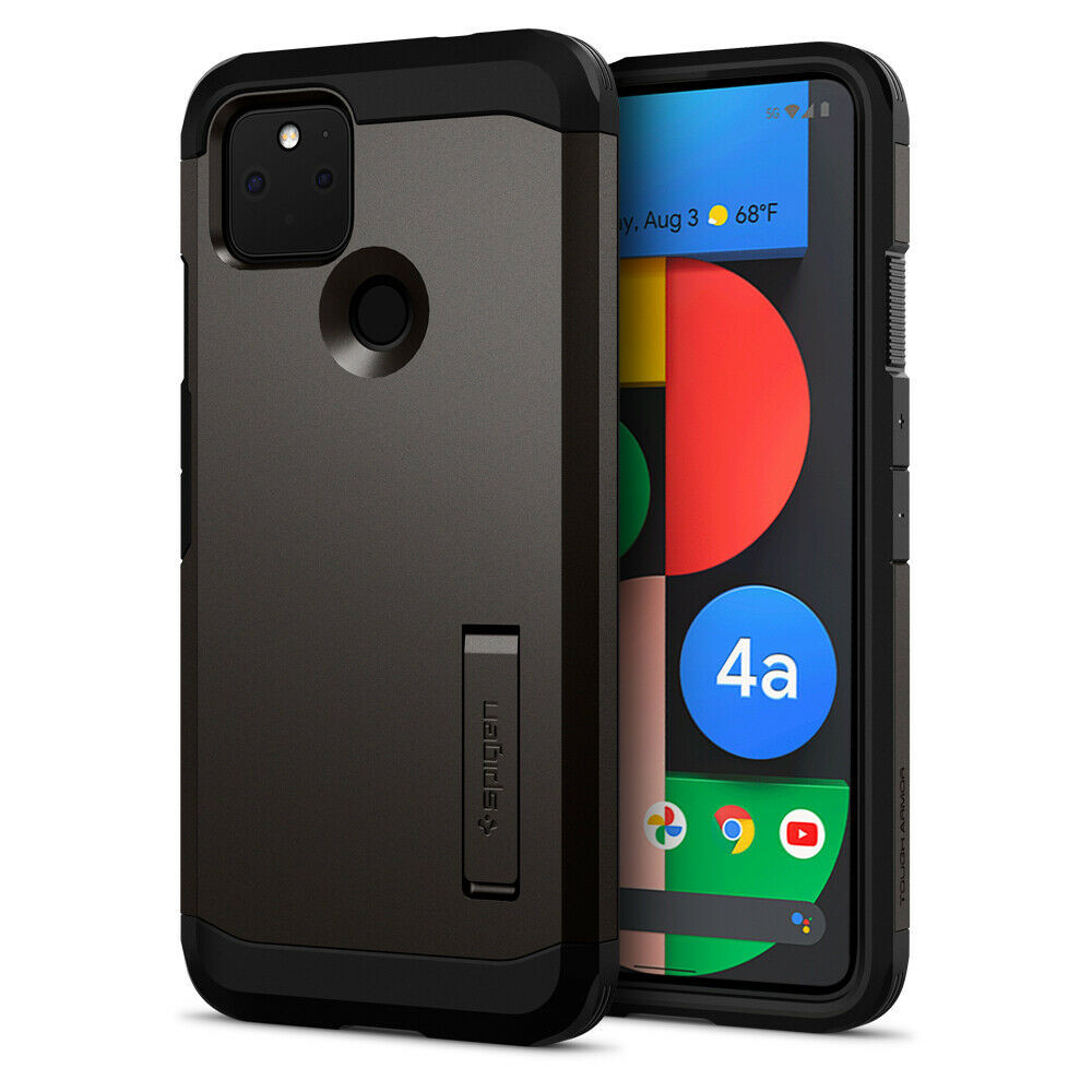 Google Pixel 4a 5G Pixel 5 Case | Spigen [Tough Armor] Protective
