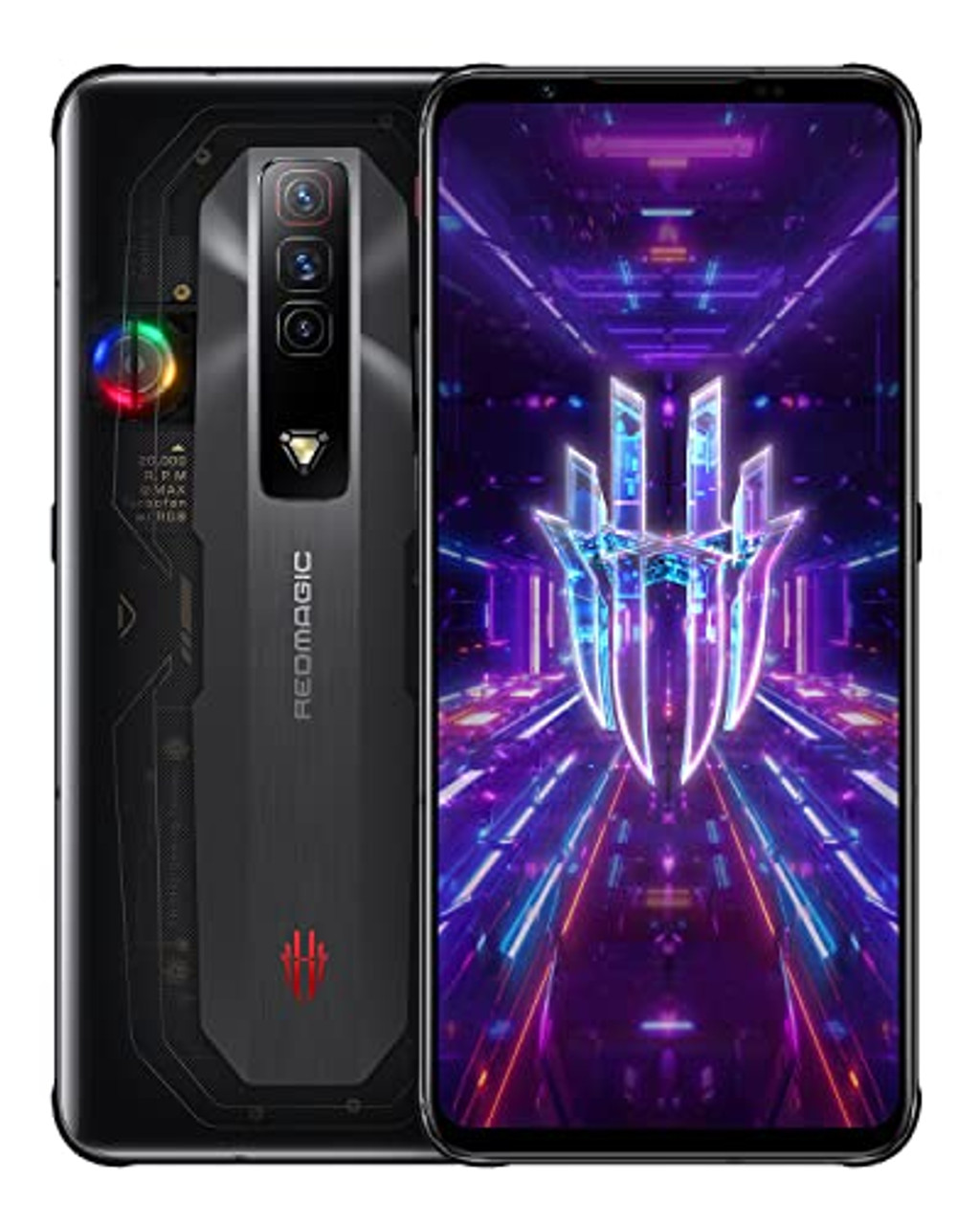 Nubia Red Magic 7 165Hz ゲームフォン、6.8 インチ画面および 64MP カメラ、Snapdragon 8 Gen 1 および  4500mAh バッテリーを搭載した 5G Android スマートフォン工場出荷時にロック解除された携帯電話