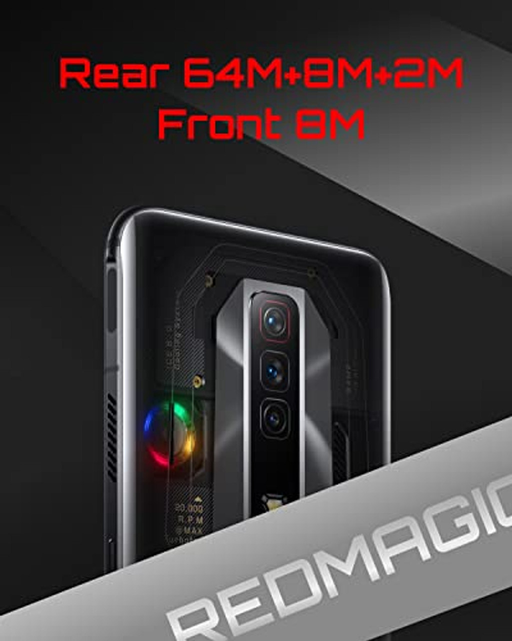 Nubia Red Magic 7 165Hz Gaming Phone with 6.8