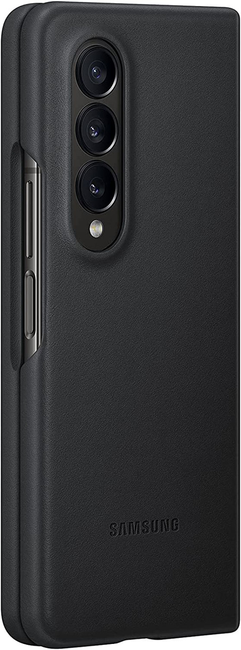 SAMSUNG Galaxy Z Fold4 Leather Cover, Protective, Premium