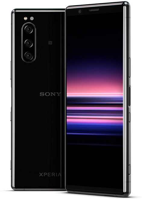 Sony - XPERIA 5 with 128GB Memory Cell Phone (Unlocked) - Black