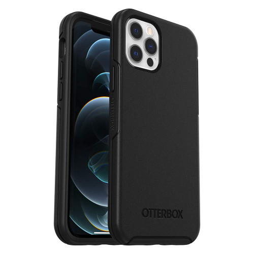 OtterBox Symmetry Series Case for iPhone 12 & iPhone 12 Pro Black