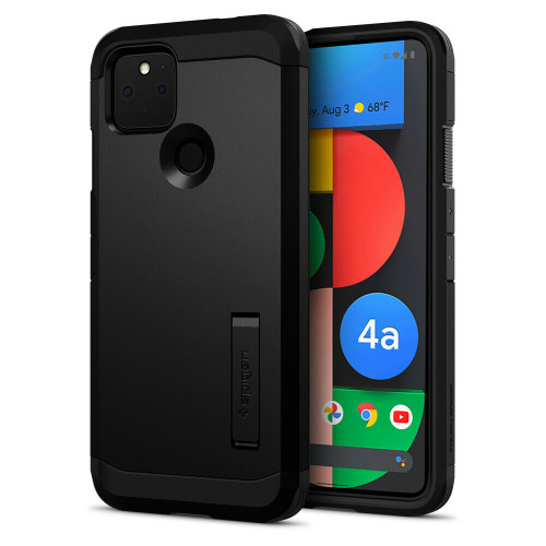 Google Pixel 4a 5G Pixel 5 Case | Spigen [Tough Armor] Protective Cover