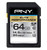 PNY Elite Performance 64GB Flash Memory High Speed