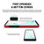 Incipio DualPro Case for Samsung Galaxy NOTE10+ / NOTE10+ 5G IRIDESCENT RED/BLACK