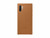 Samsung Galaxy Note10+ Leather Back Cover, Tan EF-VN975LAEGUS