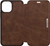 OtterBox Strada Series, Premium Leather Folio Case for Apple iPhone 12/12 Pro Brown