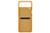 Samsung - Leather Case for Samsung Galaxy Z Flip3 5G Mustard Color EF-VF711LYEGUS