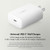 BELKIN - BOOSTCHARGE 25W PPS WALL CHARGER - IOS + ANDROID COMPATIBLE - WHITE WCA004dqWH