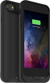 mophie Juice Pack Air Wireless Battery Case for iPhone 8, 7, SE, SE2, SE3 black