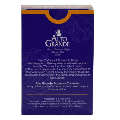 Alto Grande Capsules 18 Count - Caracolillo