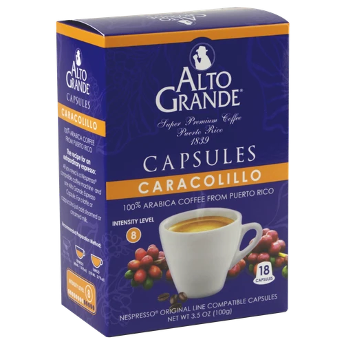 Alto Grande Capsules 18 Count - Caracolillo