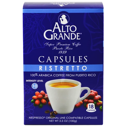 Alto Grande Capsules 18 Count - Ristretto