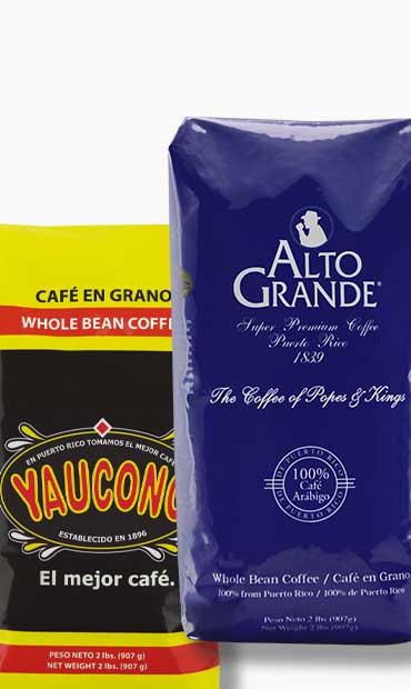 Café en grano premium de Alto Grande. 2 libras.