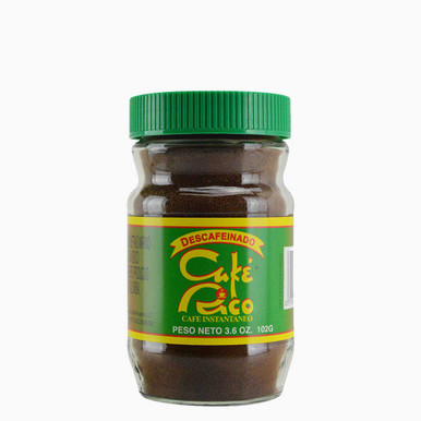 Cafe Rico Instant Decaf - 3.6 oz - Puerto Rico Coffee Roasters