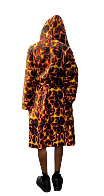 Flaming Robe, deep pockets large hood