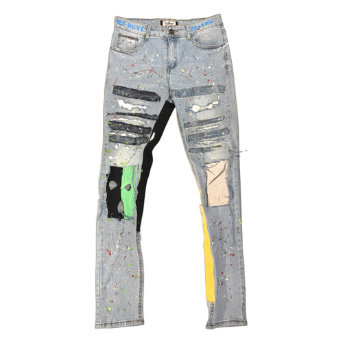 Reflective Ski Mask  Patch Jeans