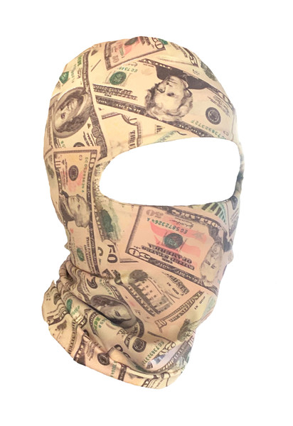 Young Money Balaclava, ski mask Money Print