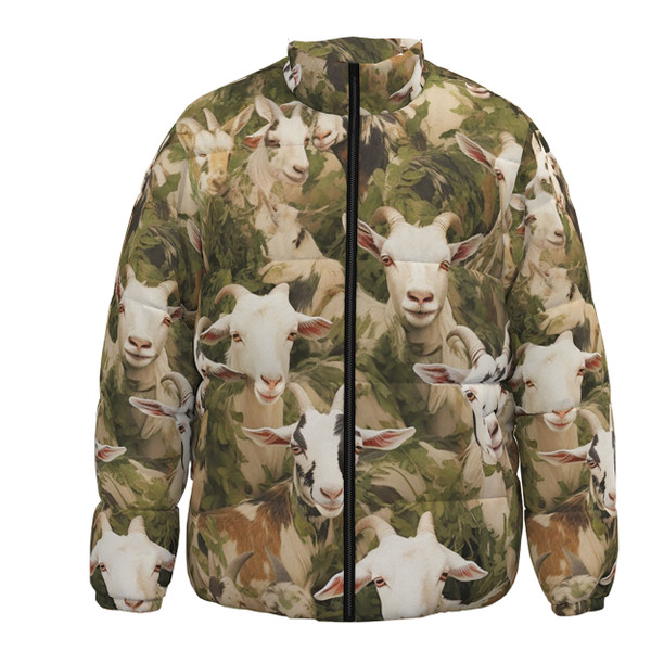 Goat Camo Puffer Jacket