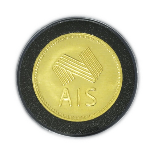 AIS Souvenir Coin in case