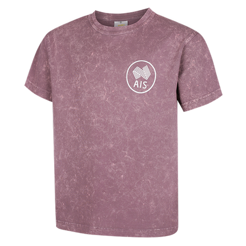 Kids Stone Wash Tee Pink